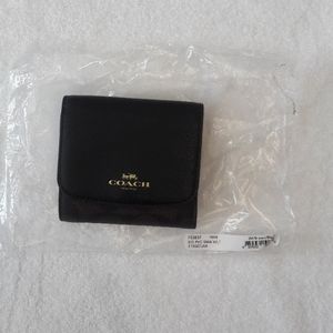 Coach Small Signature Wallet PVC & Leather